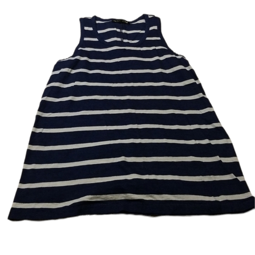 Rag & Bone Jean Top Tank Blue White Sleeveless Size XS